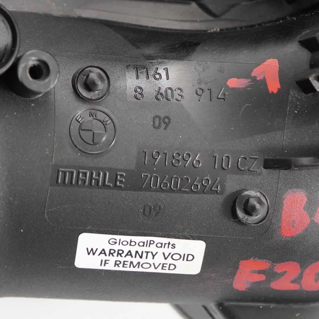Collettore Ingresso BMW F20 F30 LCI B48 Aspirazione Aria Raffreddatore per con numero di parte 8603914 Collettore Ingresso BMW F20 F30 LCI B48 Aspirazione Aria Raffreddatore - SKU 8603914-1 - Numero di parte 8603914