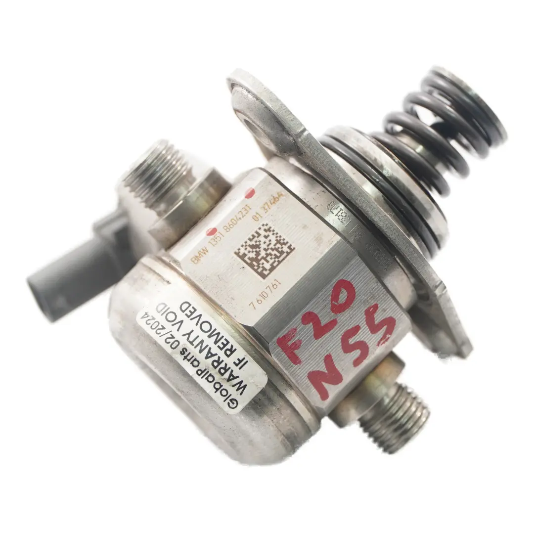 Pump BMW F20 E88 F30 F12 N55 Petrol Engine High Pressure Injection to Fuel with Part number 8604231 Fuel Pump BMW F20 E88 F30 F12 N55 Petrol Engine High Pressure Injection - SKU 8604231 - Part number 8604231
