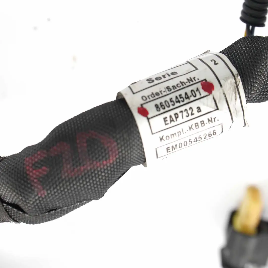  Motor Cableado BMW F10 F21 F30 LCI N20 Loom Módulo Arnés Cable - SKU 8605454 - Número de pieza 8605454