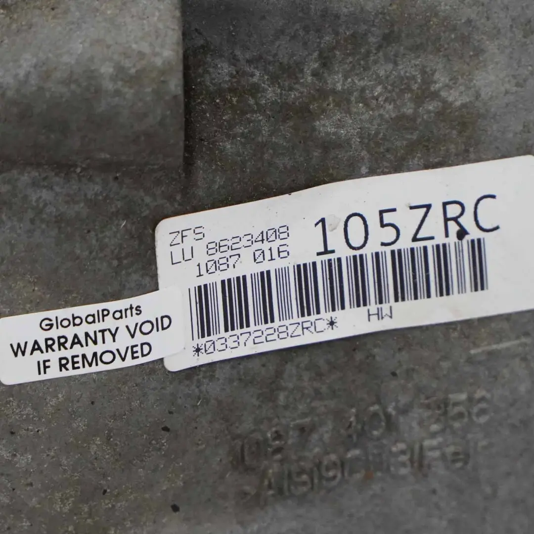 Gearbox BMW F10 F11 F12 F13 535d 640d N57Z GA8HP70Z 8623408 WARRANTY to Automatic with Part number 8605538 Automatic Gearbox BMW F10 F11 F12 F13 535d 640d N57Z GA8HP70Z 8623408 WARRANTY - SKU 8605538 - Part number 8605538