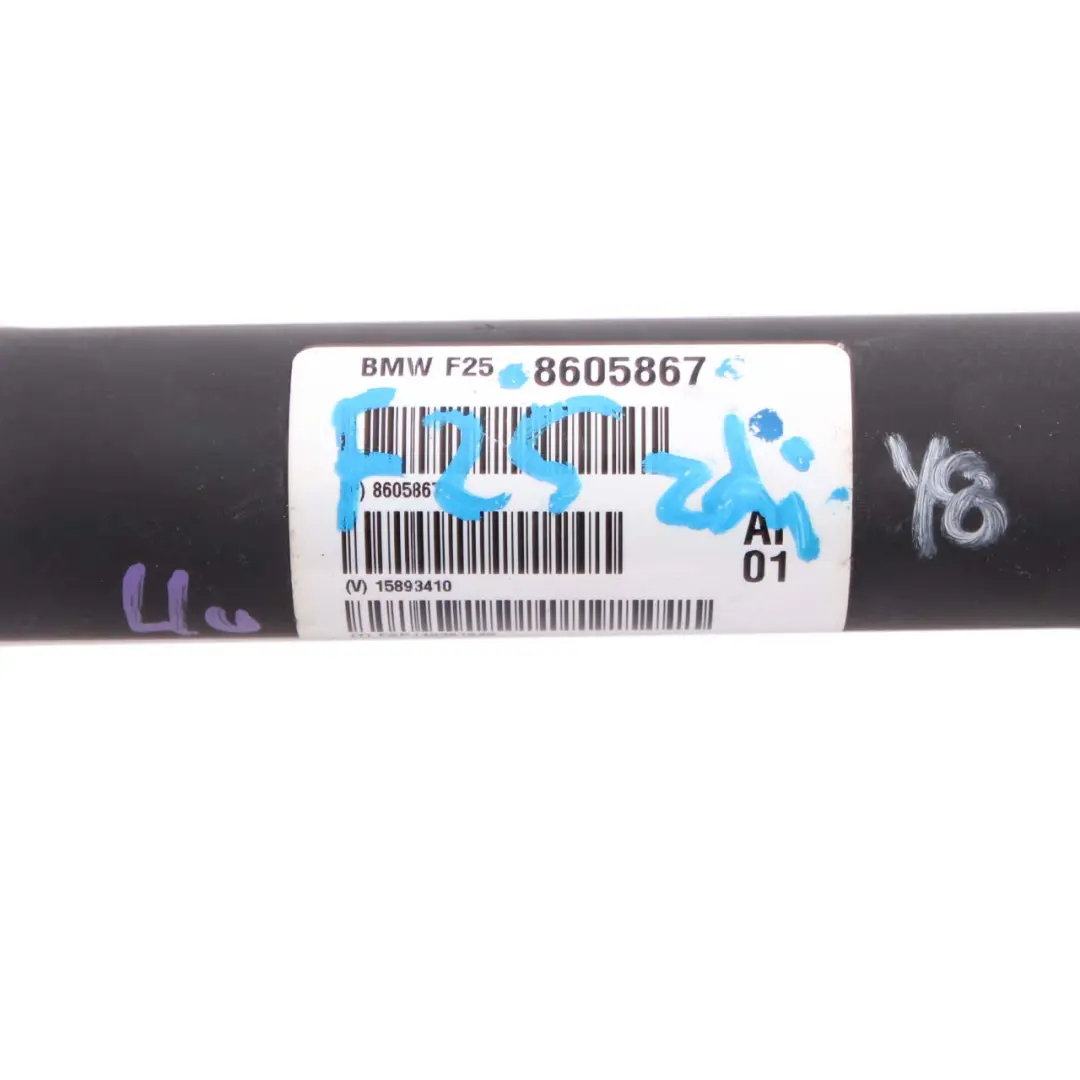 Albero Propulsore Assy Asse Anteriore Trasmissione Finale per BMW F25 F26 con numero di parte 8605867 BMW F25 F26 Albero Propulsore Assy Asse Anteriore Trasmissione Finale - SKU 8605867 - Numero di parte 8605867