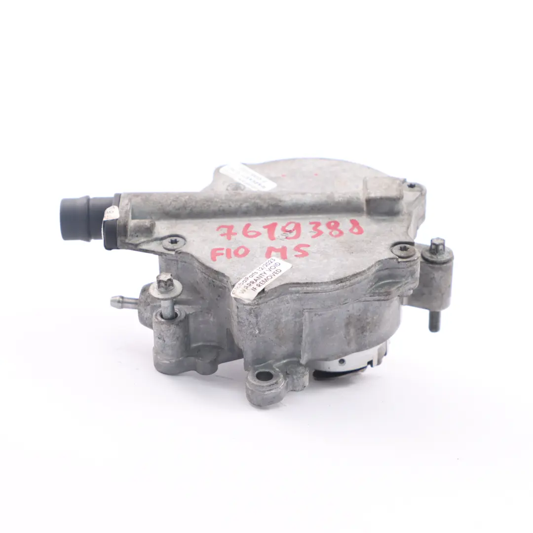BMW F10 F11 F06 F13 X5 E70 F01 N63 S63N Pompe à vide moteur 7619388 - SKU 8605976 - Numéro de pièce 8605976