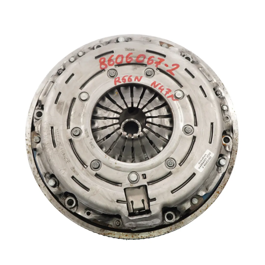 N47N Kit D'embrayage Volant Moteur Double Masse pour Mini Cooper D R56 LCI R60 R61 à propos du numéro de pièce 8606067 Mini Cooper D R56 LCI R60 R61 N47N Kit D'embrayage Volant Moteur Double Masse - SKU 8606067-2 - Numéro de pièce 8606067