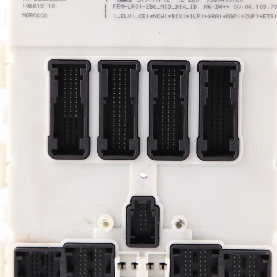 BMW F30 320iX N20 ECU Kit Engine Control Unit DME Key FEM Automatic - SKU 8606306-2 - Part number 8606306