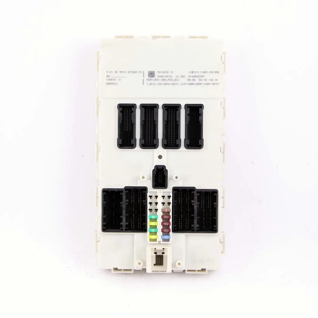 BMW F30 320iX N20 ECU Kit Engine Control Unit DME Key FEM Automatic - SKU 8606777-1 - Part number 8606777