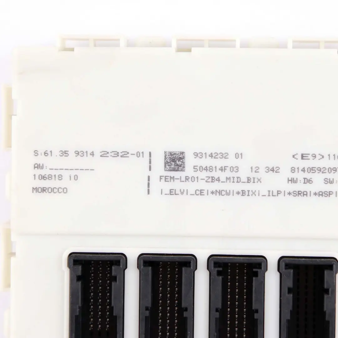 BMW F30 320iX N20 ECU Kit Engine Control Unit DME Key FEM Automatic - SKU 8606777-1 - Part number 8606777