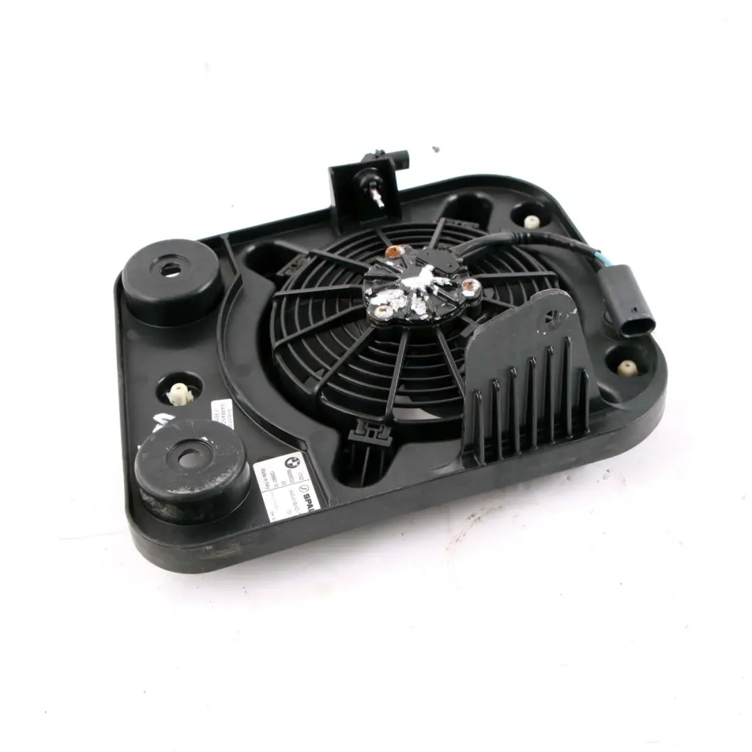 BMW i3 I01 Rex Hybrid Rear Bumper Diffuser Electric Fan Motor Unit - SKU 8608033 - Part number 8608033
