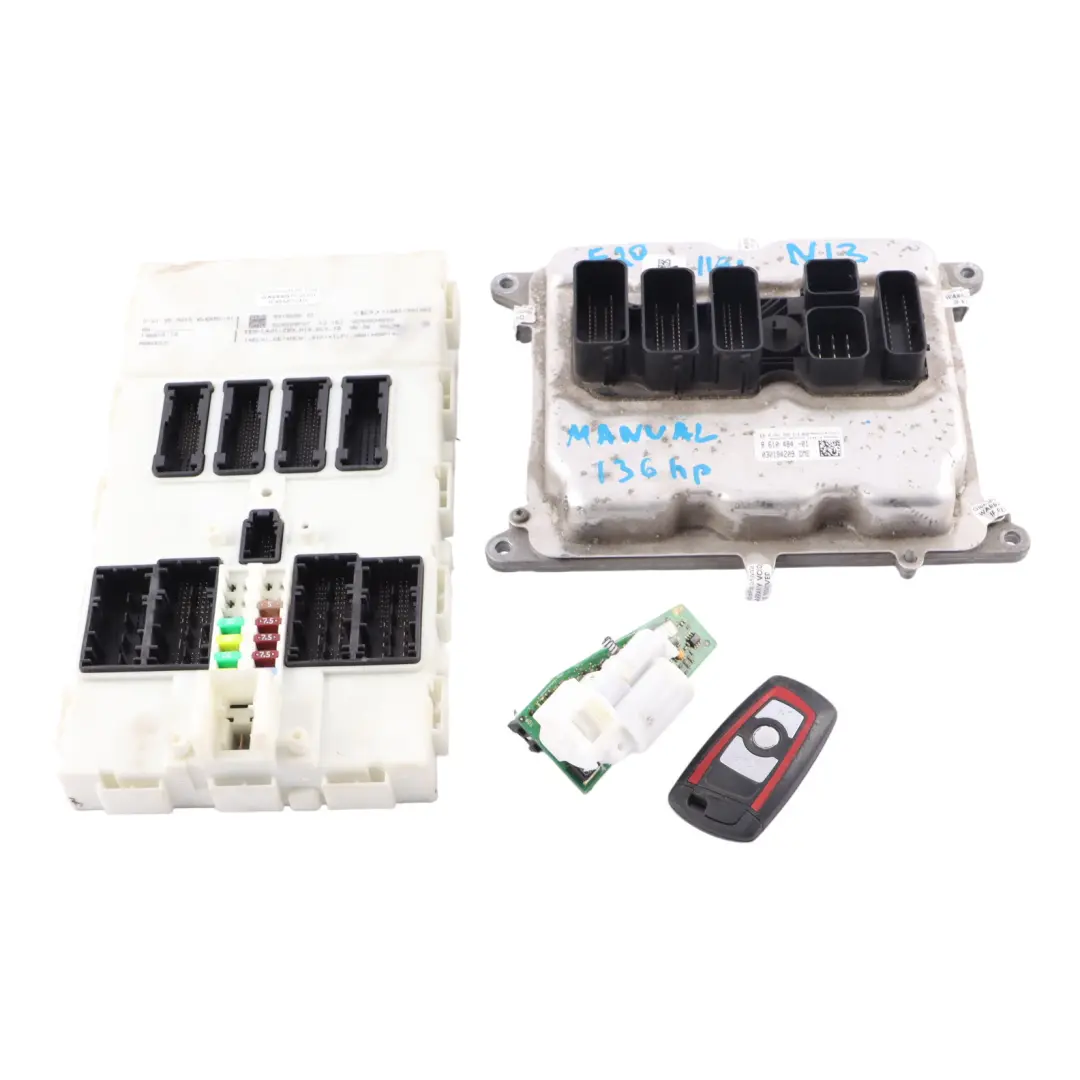 136HP Engine Unit ECU Kit DME Key FEM to BMW F20 F21 116i F30 316i N13 with Part number 8610484 BMW F20 F21 116i F30 316i N13 136HP Engine Unit ECU Kit DME Key FEM - SKU 8610484-4 - Part number 8610484