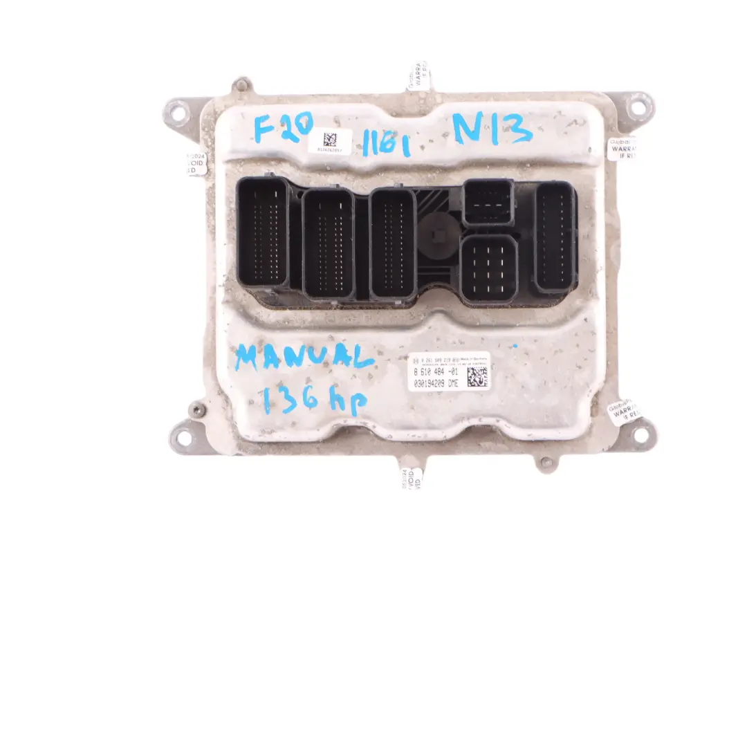 BMW F20 F21 116i F30 316i N13 136HP Engine Unit ECU Kit DME Key FEM - SKU 8610484-4 - Part number 8610484