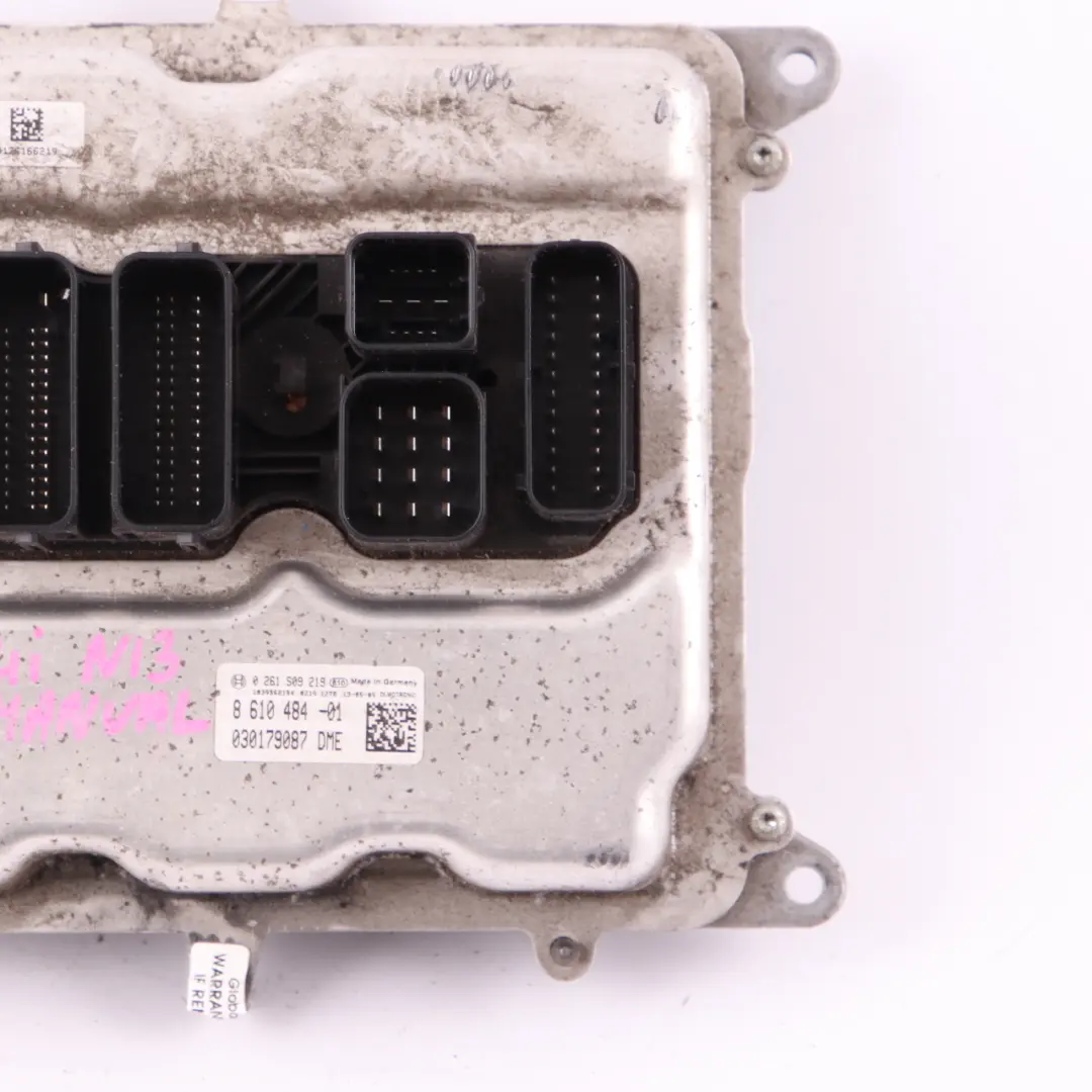 136PS Steuergerät ECU Modul DME Schaltgetriebe für BMW F20 F30 116i 316i N13 mit Teilenummer 8610484 BMW F20 F30 116i 316i N13 136PS Steuergerät ECU Modul DME Schaltgetriebe - SKU 8610484 - Teilenummer 8610484