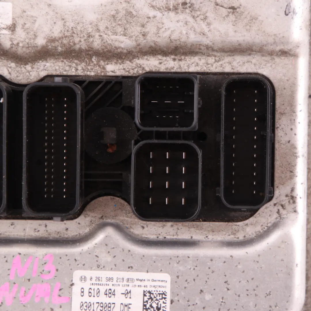 BMW F20 F21 N13 102HP Engine Control Unit ECU Module DME Manual - SKU 8610484 - Part number 8610484