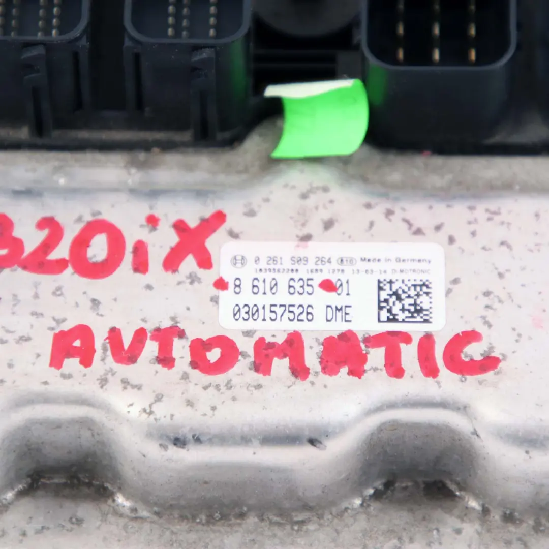 20iX 320iX Petrol N20 184HP Engine Control Unit ECU DME to BMW F25 F30 F31 with Part number 8610635 BMW F25 F30 F31 20iX 320iX Petrol N20 184HP Engine Control Unit ECU DME - SKU 8610635 - Part number 8610635