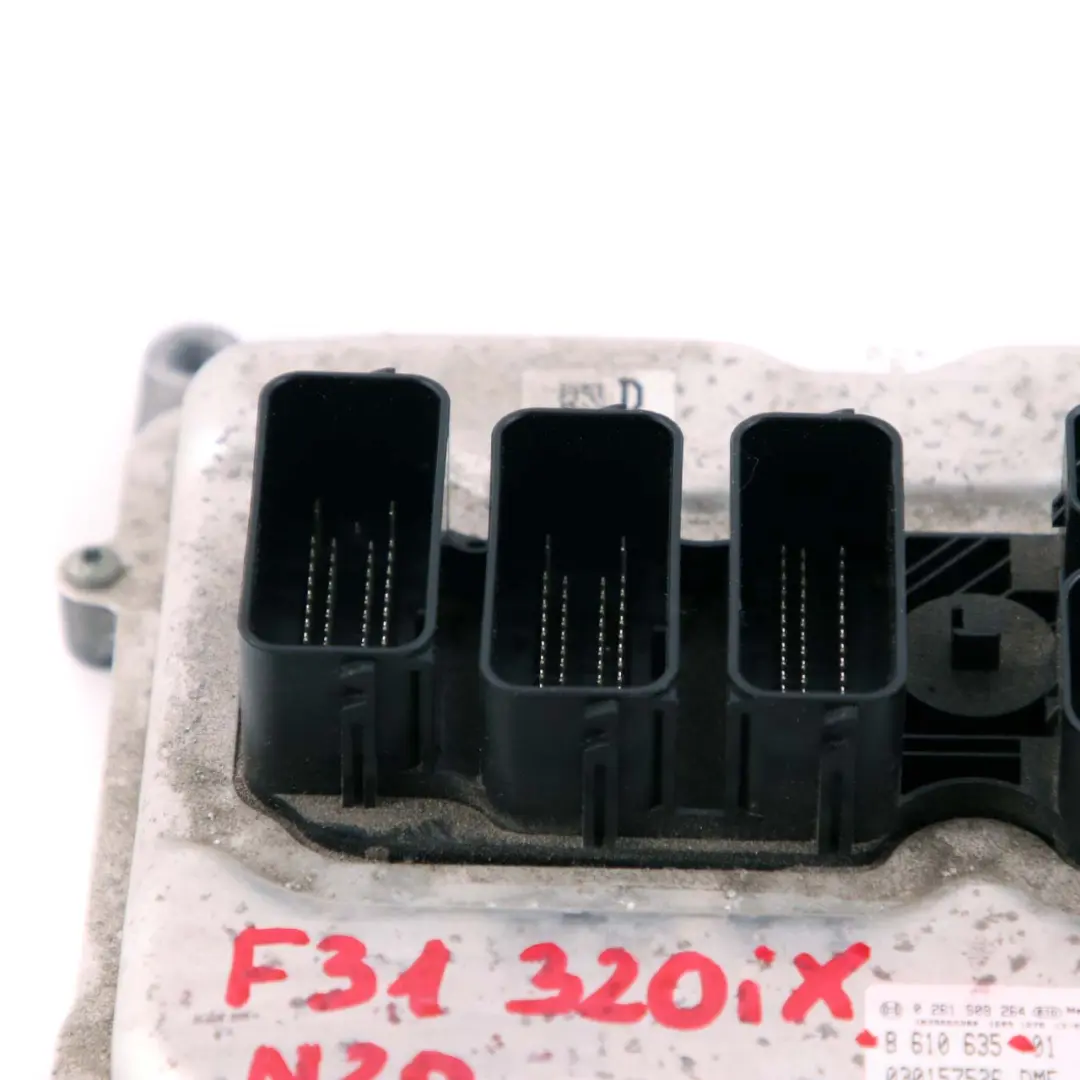 20iX 320iX Petrol N20 184HP Engine Control Unit ECU DME to BMW F25 F30 F31 with Part number 8610635 BMW F25 F30 F31 20iX 320iX Petrol N20 184HP Engine Control Unit ECU DME - SKU 8610635 - Part number 8610635