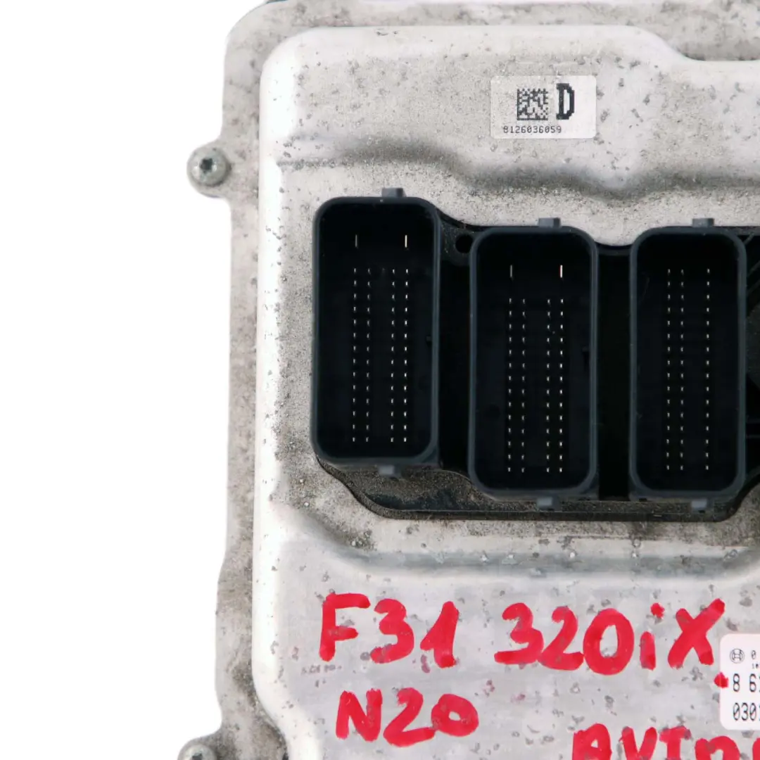 20iX 320iX Petrol N20 184HP Engine Control Unit ECU DME to BMW F25 F30 F31 with Part number 8610635 BMW F25 F30 F31 20iX 320iX Petrol N20 184HP Engine Control Unit ECU DME - SKU 8610635 - Part number 8610635