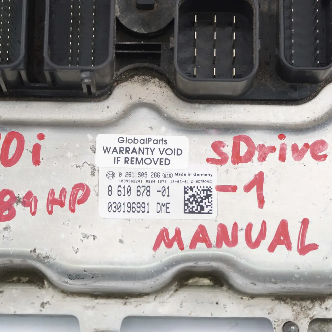 BMW E84 20i N20 Sterownik Silnika ECU - SKU 8610678-1 - Numer Części 8610678