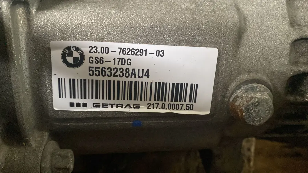 BMW E81 E87 LCI E90 118d 318d N47 Cambio Manuale GS6-17DG GARANZIA START STOP - SKU 8610985 - Numero di parte 8610985