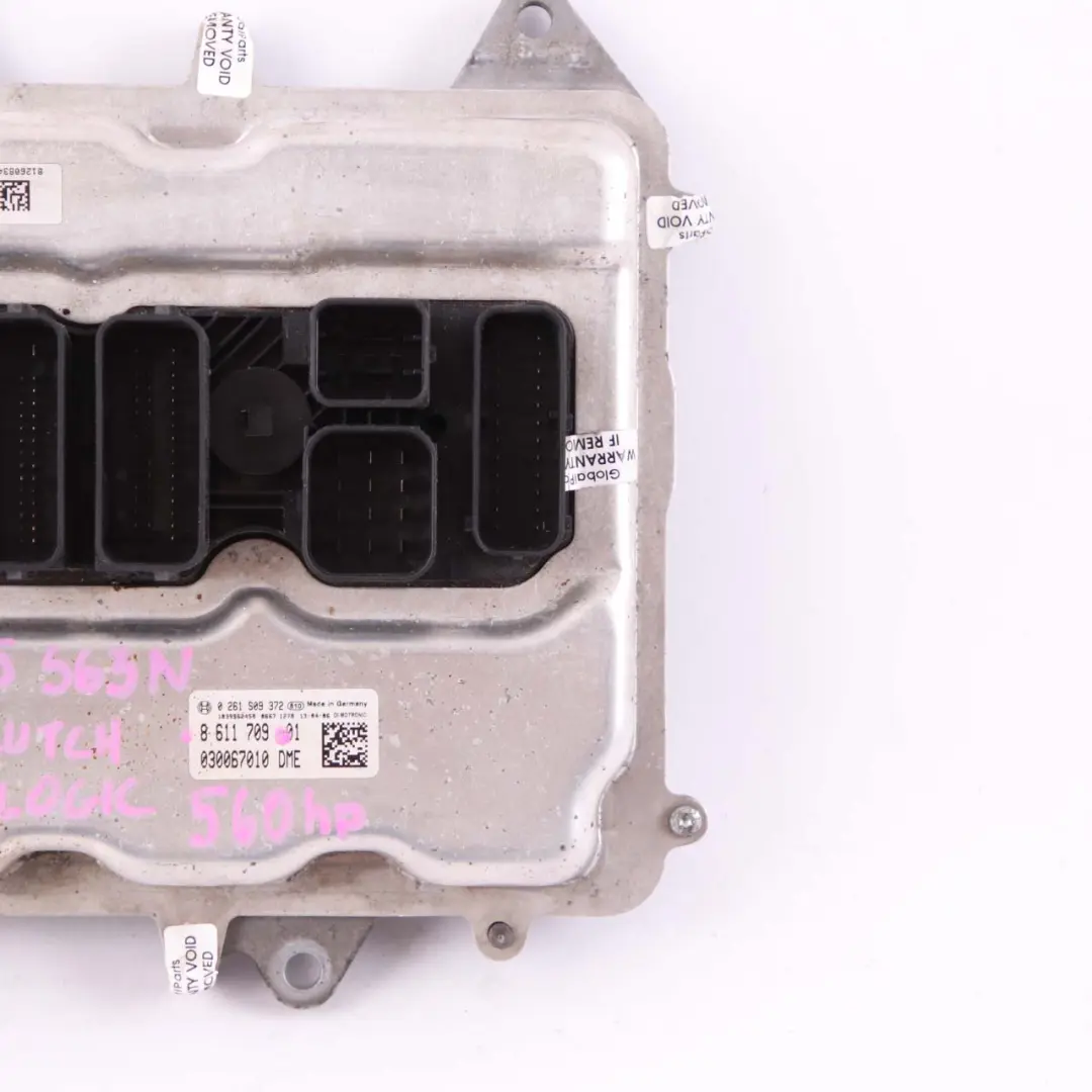 S63N 560HP ECU Control Unit Module DDE Twin-Clutch to BMW F10 F12 F13 M5 M6 with Part number 8611709 BMW F10 F12 F13 M5 M6 S63N 560HP ECU Control Unit Module DDE Twin-Clutch - SKU 8611709 - Part number 8611709