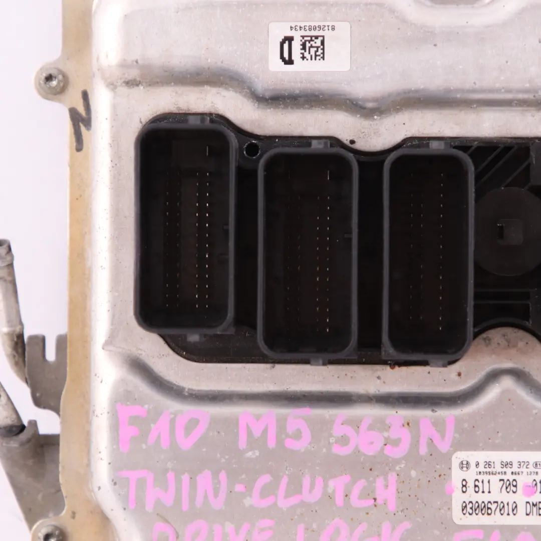 S63N 560HP ECU Control Unit Module DDE Twin-Clutch to BMW F10 F12 F13 M5 M6 with Part number 8611709 BMW F10 F12 F13 M5 M6 S63N 560HP ECU Control Unit Module DDE Twin-Clutch - SKU 8611709 - Part number 8611709