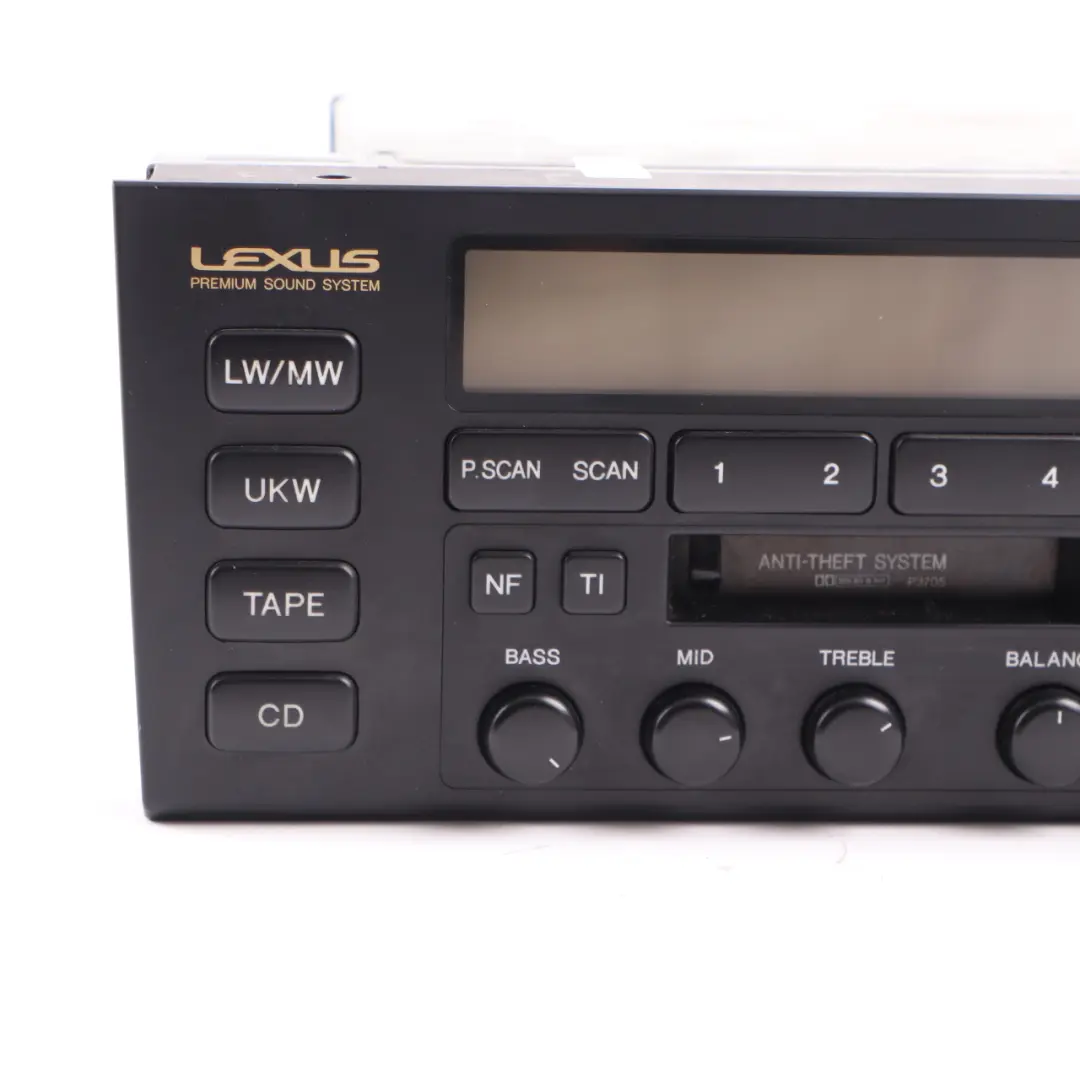 Lexus LS400 Car Radio Player Audio Unit Premium Sound System - SKU 86120-50381 - Part number 86120-50381