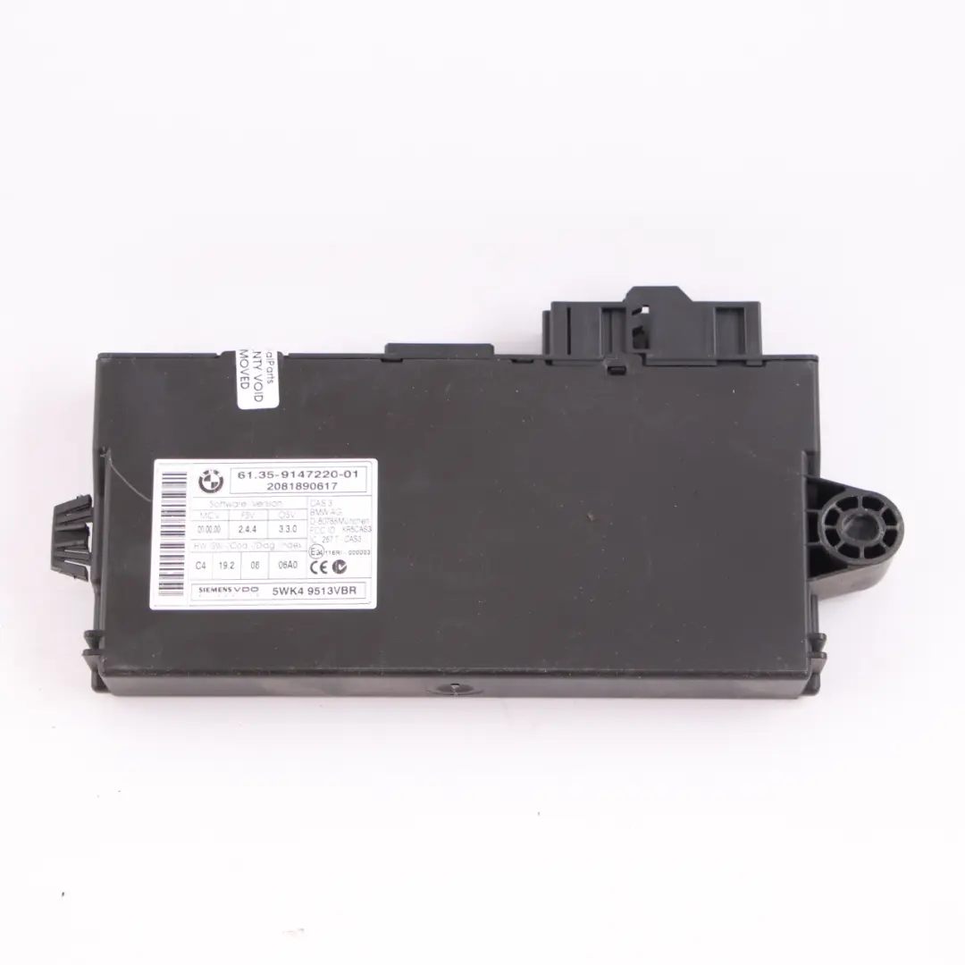BMW E82 E88 E90 E91 E92 125i 325i N52N 218HP ECU Kit DME CAS3 Key Manual - SKU 8613000-1 - Part number 8613000