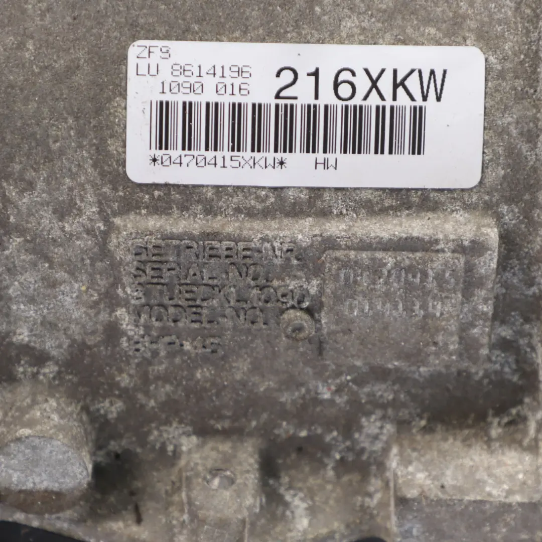 N47N Automatic Gearbox GA8HP45Z XKW WARRANTY to BMW F20 116d F36 418d with Part number 8614196 BMW F20 116d F36 418d N47N Automatic Gearbox GA8HP45Z XKW WARRANTY - SKU 8614196 - Part number 8614196