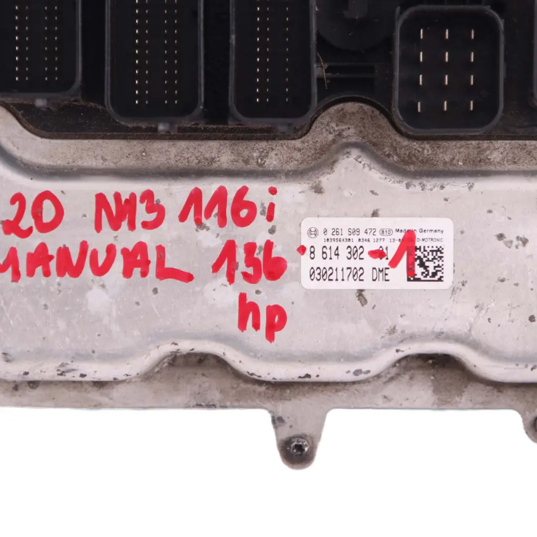 Steuergerät DME + FEM + 2 Schlüssel für BMW 1 3 er F20 F30 116i 316i N13 mit Teilenummer 8614302 BMW 1 3 er F20 F30 116i 316i N13 Steuergerät DME + FEM + 2 Schlüssel - SKU 8614302-1 - Teilenummer 8614302