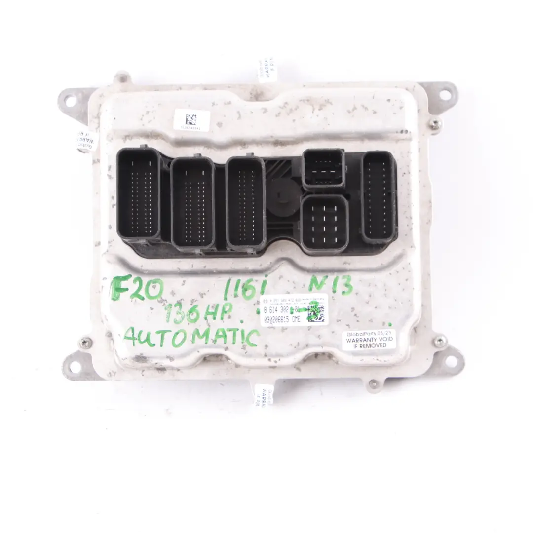 BMW F20 F30 116i 316i N13 136HP Engine ECU KIT DME 8614302 + FEM + Key - SKU 8614302-3 - Part number 7636292