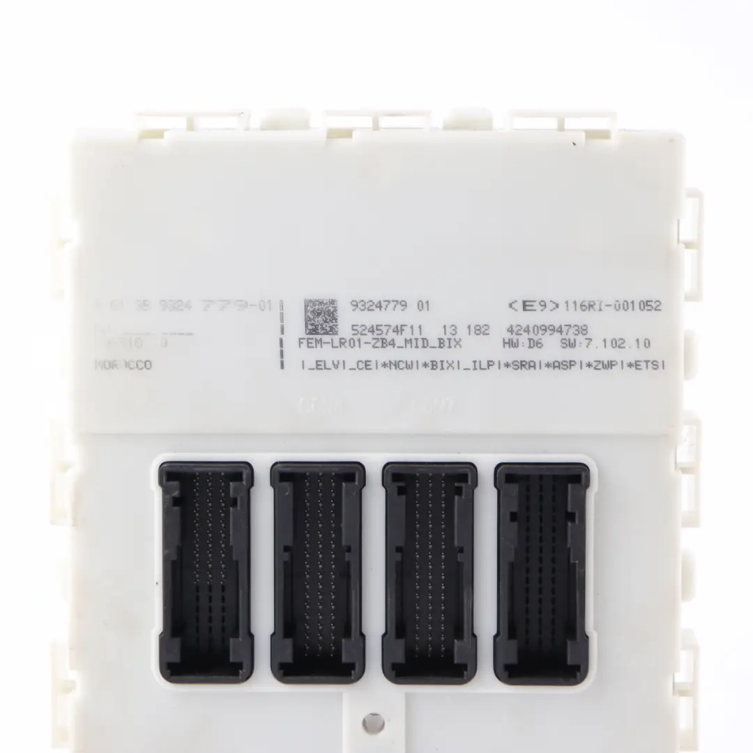 BMW F20 F30 116i 316i N13 136HP Engine ECU KIT DME 8614302 + FEM + Key - SKU 8614302-3 - Part number 7636292