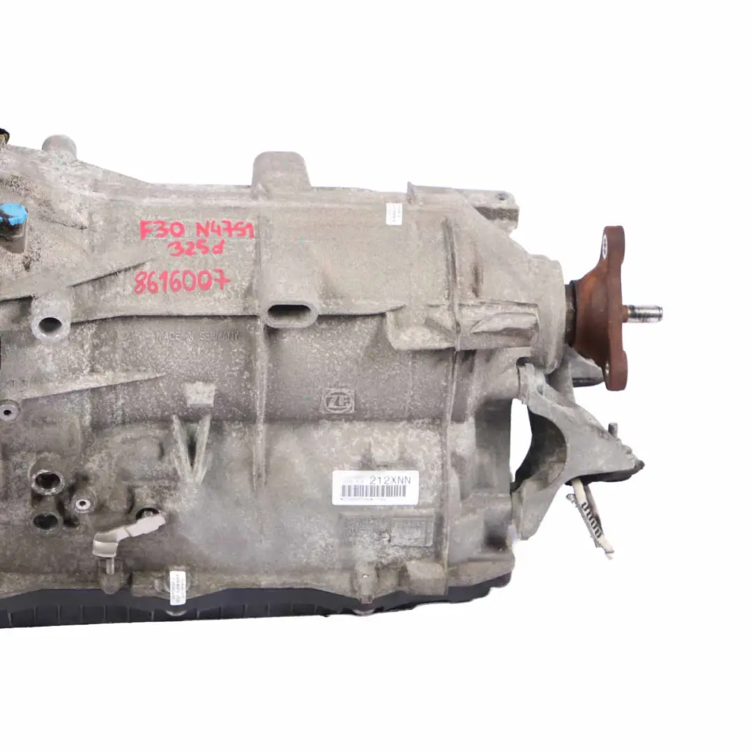 Gearbox BMW F10 525d F20 125d F30 325d N47S1 GA8HP45Z WARRANTY to Automatic with Part number 8616007 Automatic Gearbox BMW F10 525d F20 125d F30 325d N47S1 GA8HP45Z WARRANTY - SKU 8616007 - Part number 8616007
