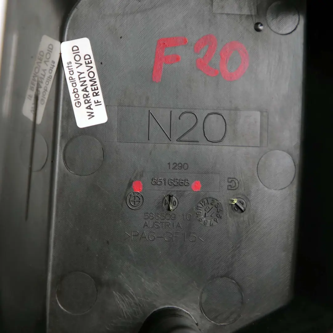 N20 Boîte à fusibles électrique Couvercle Panneau pour BMW F20 F21 F30 F31 Petrol à propos du numéro de pièce 8616568 BMW F20 F21 F30 F31 Petrol N20 Boîte à fusibles électrique Couvercle Panneau - SKU 8616568 - Numéro de pièce 8616568