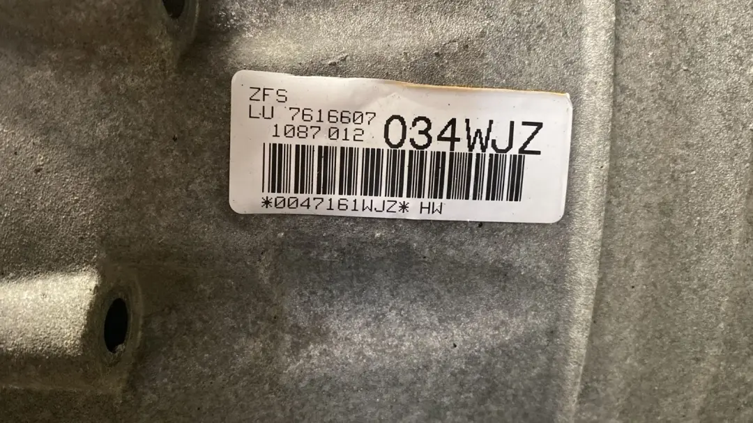 Automatikgetriebe BMW F10 530d F11 F07 N57 7607895 GA8HP70Z GARANTIE für mit Teilenummer 7607648 Automatikgetriebe BMW F10 530d F11 F07 N57 7607895 GA8HP70Z GARANTIE - SKU 8617002 - Teilenummer 7607648