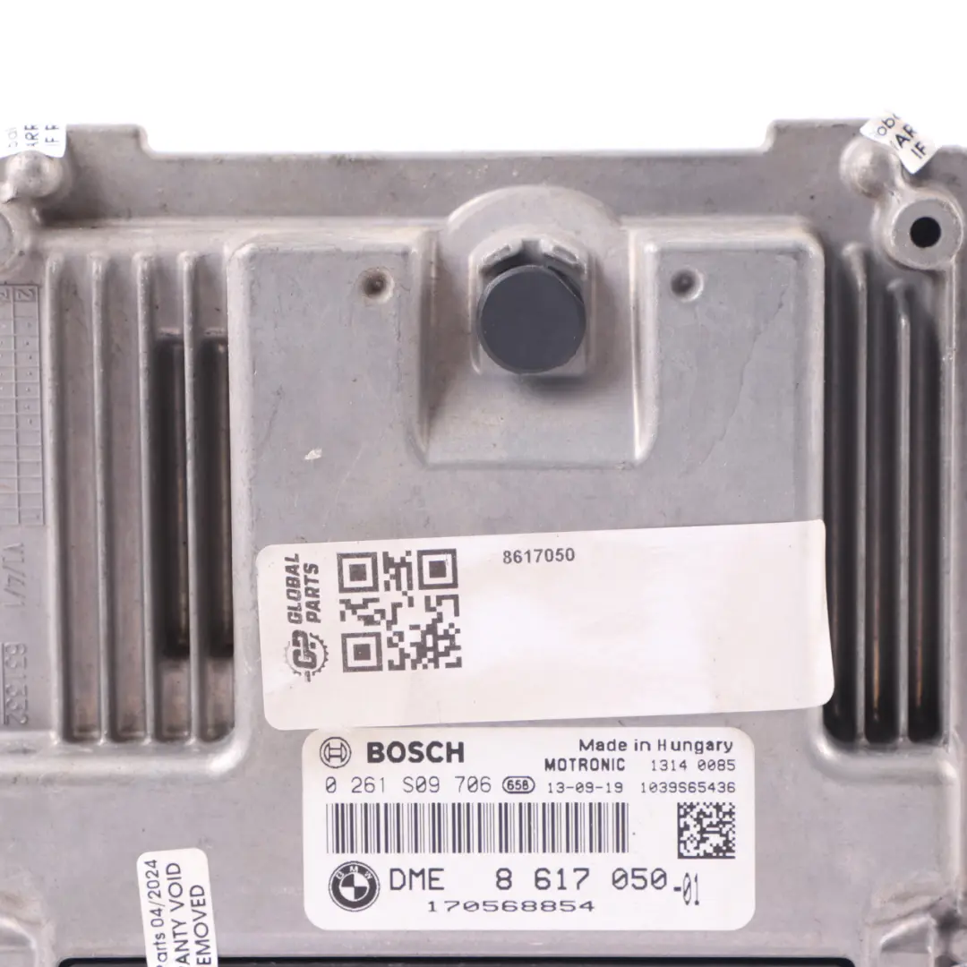 98HP Engine Control Unit Module ECU DME Manual Mini One R56 LCI N16 1.6 - SKU 8617050 - Part number 8617050
