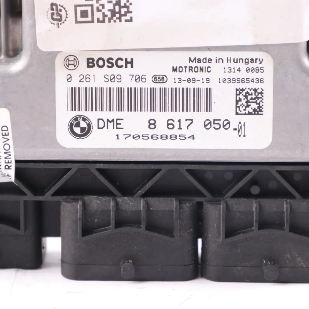 98HP Engine Control Unit Module ECU DME Manual to Mini One R56 LCI N16 1.6 with Part number 8617050 Mini One R56 LCI N16 1.6 98HP Engine Control Unit Module ECU DME Manual - SKU 8617050 - Part number 8617050