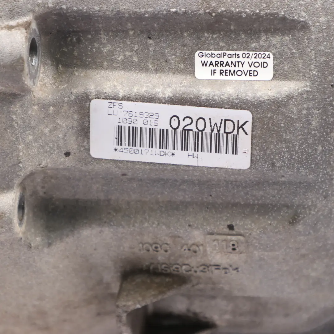 BMW F12 F13 640i N55 Automatikgetriebe GA8HP45Z WDK 7619329 GARANTIE - SKU 8617111 - Teilenummer 8617111