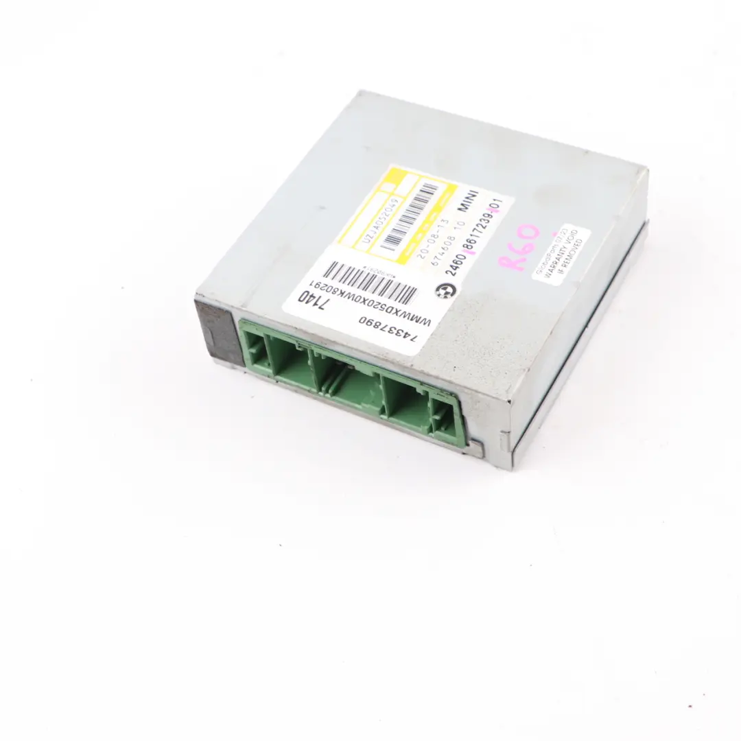 Moduł Sterownik Skrzyni Biegów Automat EGS do Mini R55 R56 LCI R60 o numerze 8617239 Mini R55 R56 LCI R60 Moduł Sterownik Skrzyni Biegów Automat EGS - SKU 8617239 - Numer Części 8617239