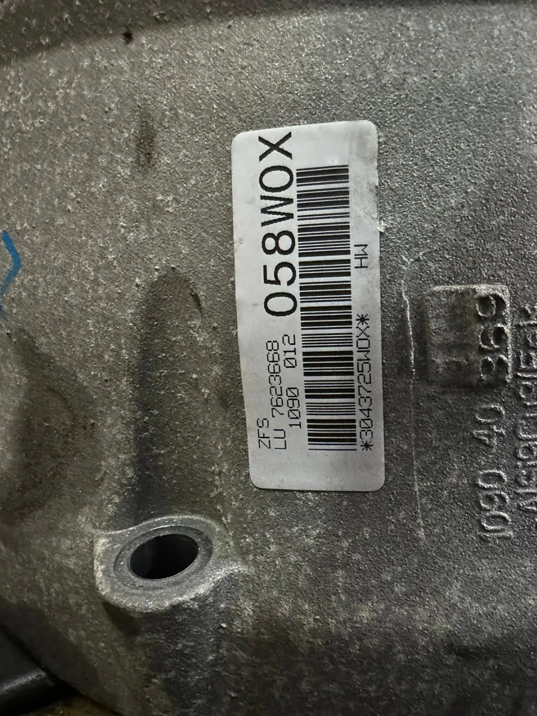 Automatic Gearbox BMW F10 F11 525d Diesel N57 GA8HP45Z 7616521 WARRANTY - SKU 8617283 - Part number 8617283