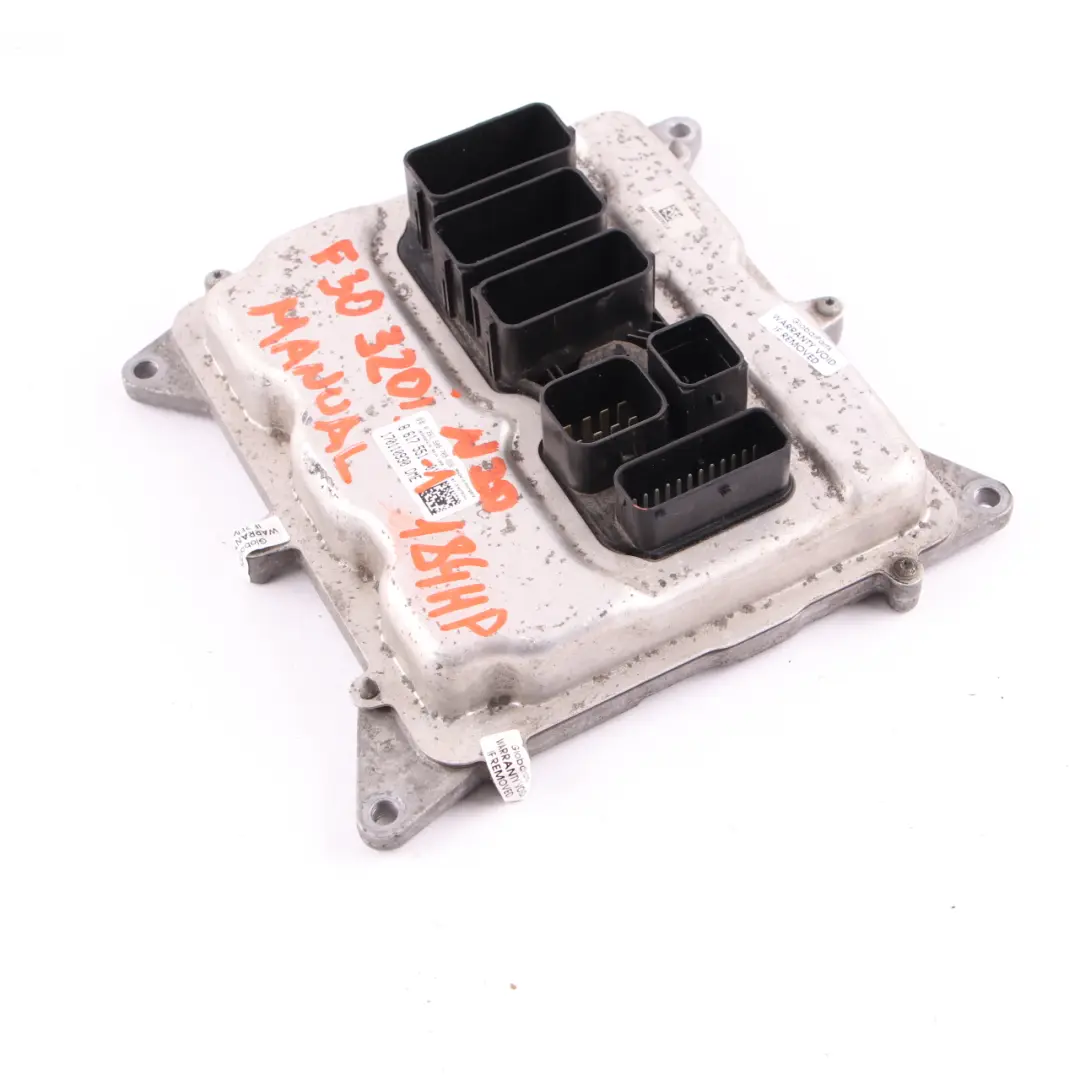 N20 184HP Engine Control Module ECU DME Manual to BMW F30 F31 320i Petrol with Part number 8617551 BMW F30 F31 320i Petrol N20 184HP Engine Control Module ECU DME Manual - SKU 8617551-2 - Part number 8617551