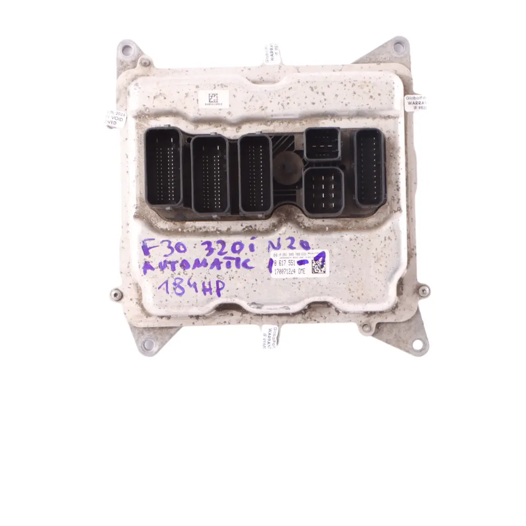 N20 184HP Engine ECU Kit DME FEM Key Automatic to BMW F30 F31 320i Petrol with Part number 8617551 BMW F30 F31 320i Petrol N20 184HP Engine ECU Kit DME FEM Key Automatic - SKU 8617551-4 - Part number 8617551