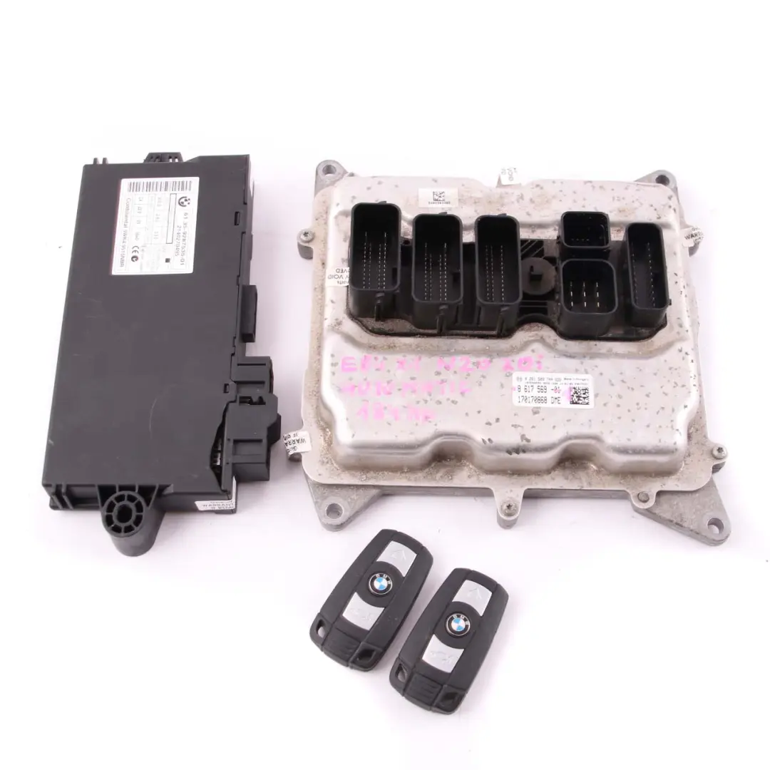 BMW X1 E84 20i N20 184HP ECU Engine Control Kit DME CAS3 + Key Automatic - SKU 8617569-1 - Part number 8617569