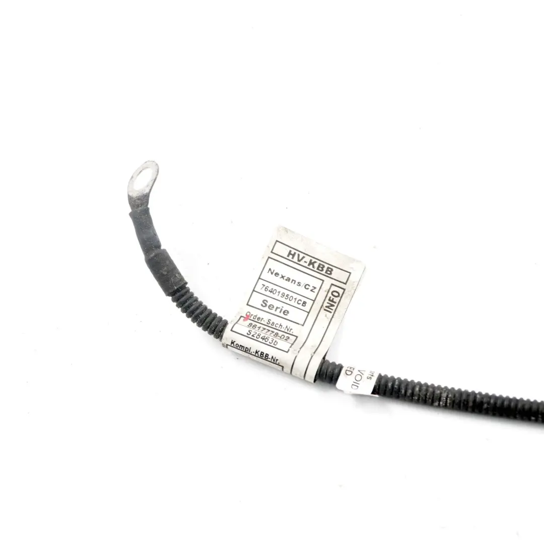  Cable De tierraBMW i3 I01 Hybrid Rex Electric Engine Wiring - SKU 8617778 - Número de pieza 8617778