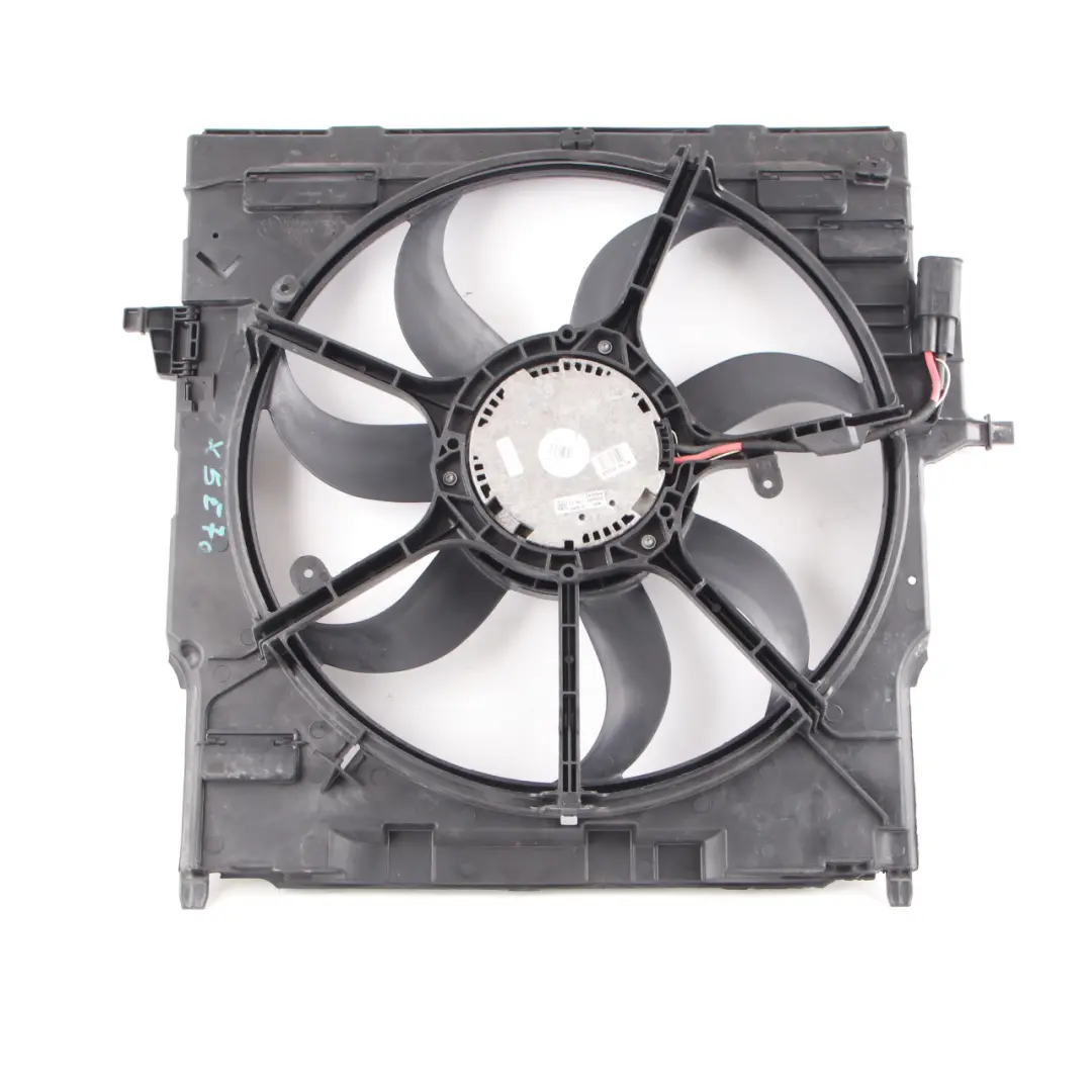 BMW X5 X6 E70 E71 Ventilador Radiador Cubierta Refrigeración Motor 600 W 7616103 - SKU 8618241-2 - Número de pieza 8618241