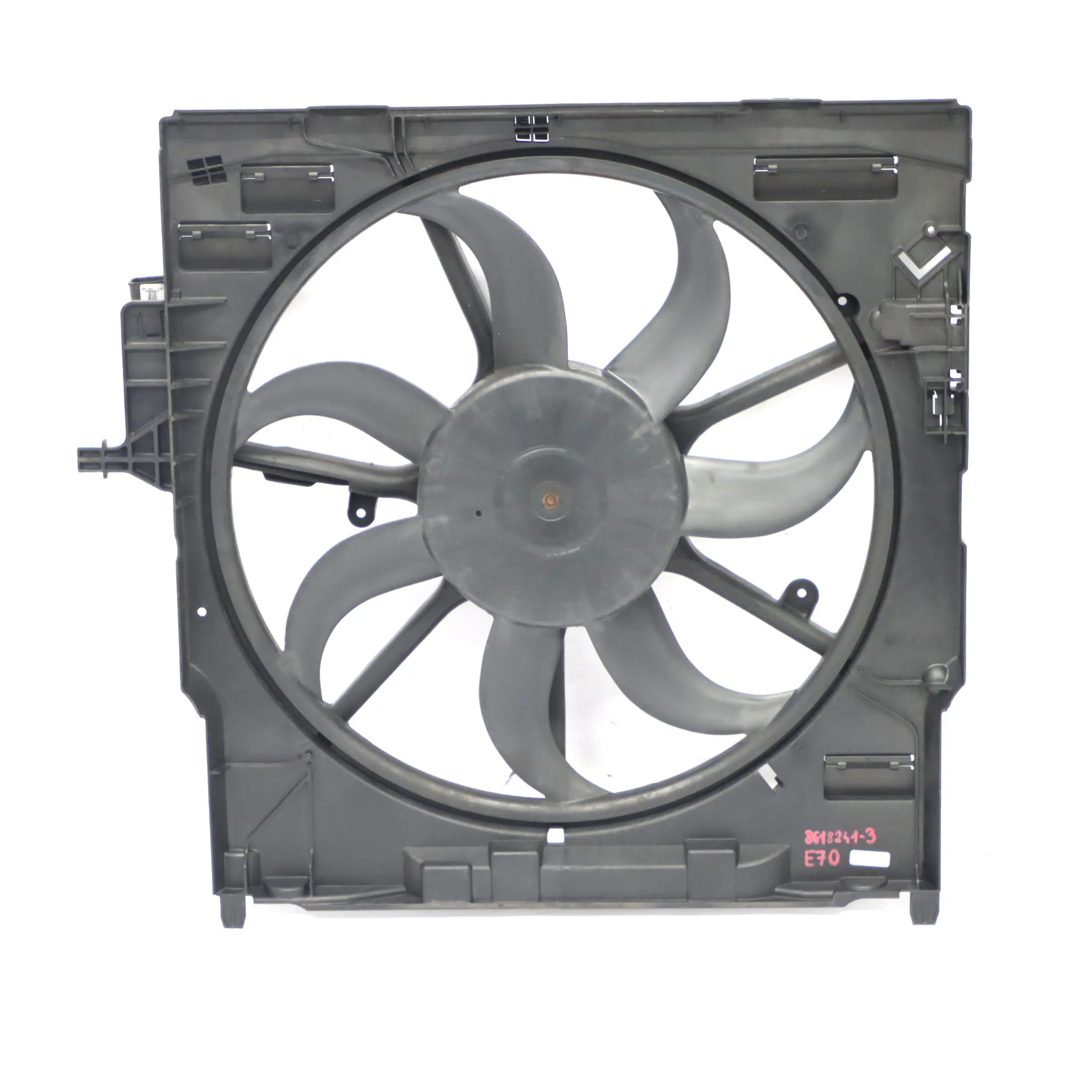 Ventola radiatore BMW X5 X6 E70 E71 Raffreddamento motore Ventola Sindone 600W 
