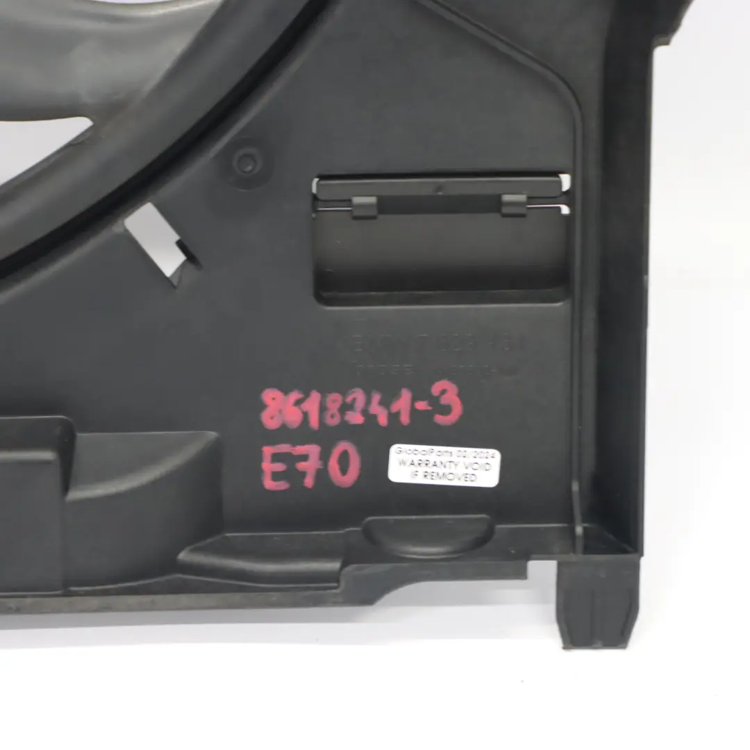  Ventilador Radiador BMW X5 X6 E70 E71 Motor Refrigeración Ventilador 600W - SKU 8618241-3 - Número de pieza 8618241