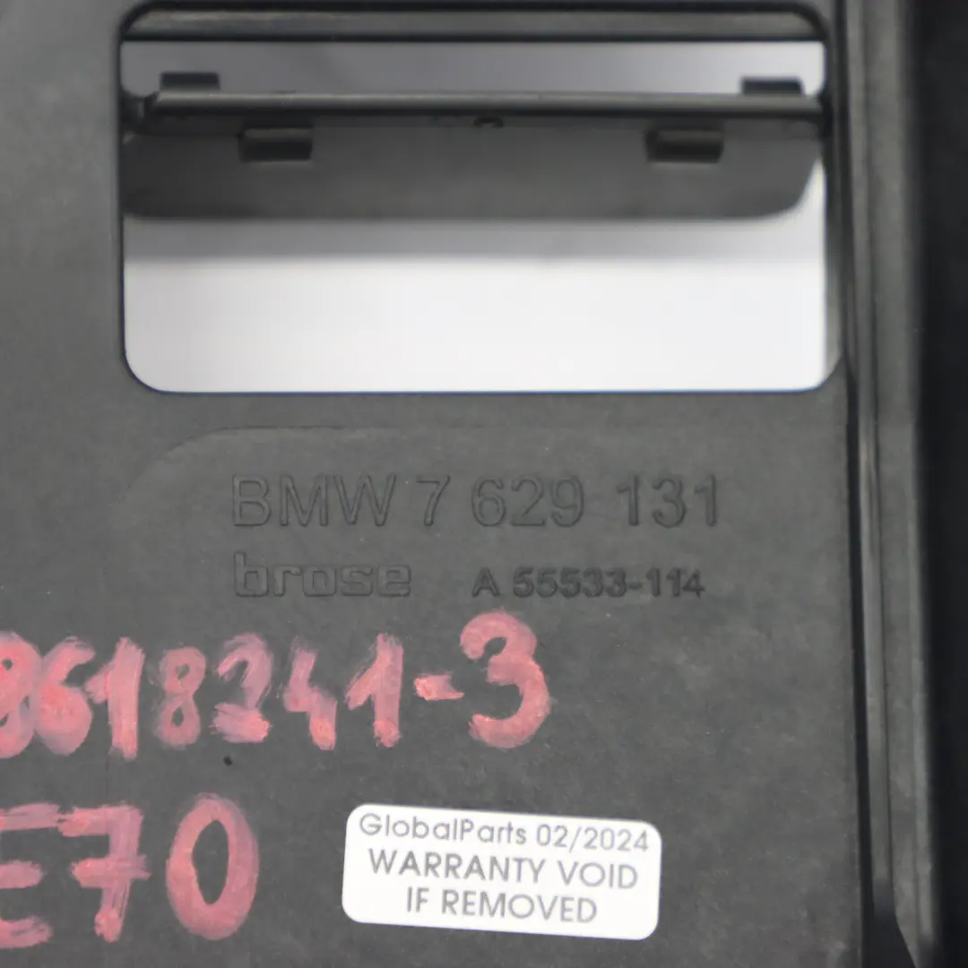  Ventilador Radiador BMW X5 X6 E70 E71 Motor Refrigeración Ventilador 600W - SKU 8618241-3 - Número de pieza 8618241