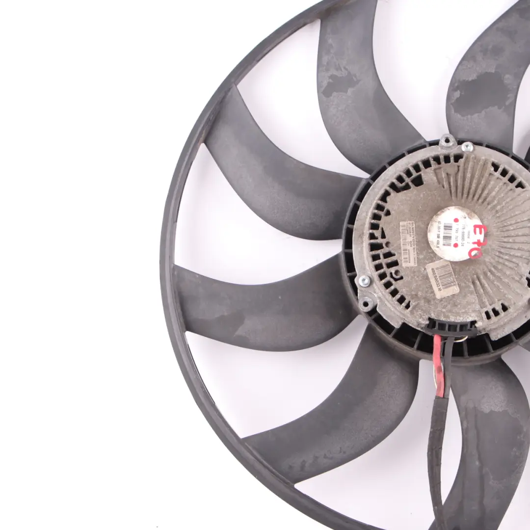 BMW X5 E70 M57N2 Diesel Radiador Ventilador Motor refrigeración Actuador Motor - SKU 8618242-1 - Número de pieza 8618242