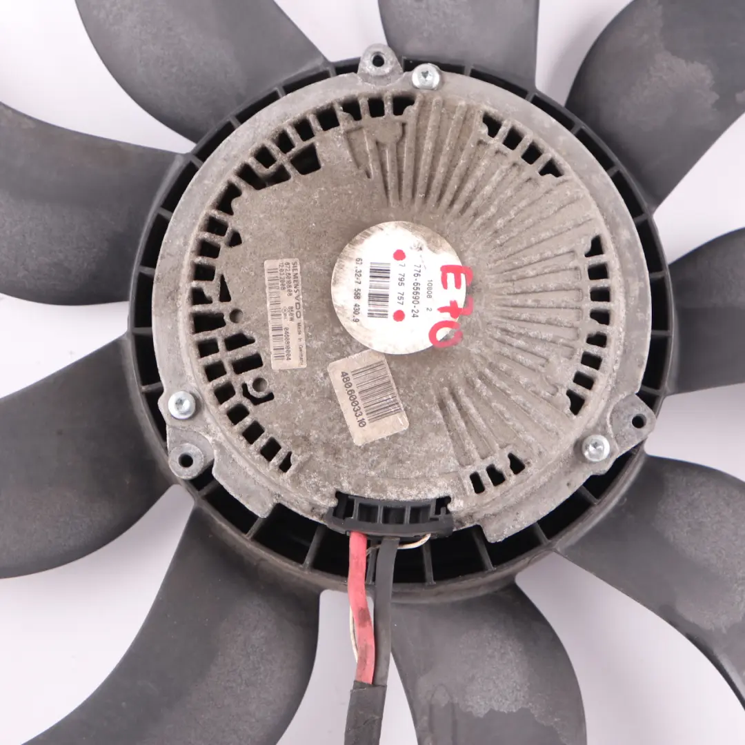 M57N2 Diesel radiatore ventilatore motore raffreddamento attuatore per BMW X5 E70 con numero di parte 8618242 BMW X5 E70 M57N2 Diesel radiatore ventilatore motore raffreddamento attuatore - SKU 8618242-1 - Numero di parte 8618242