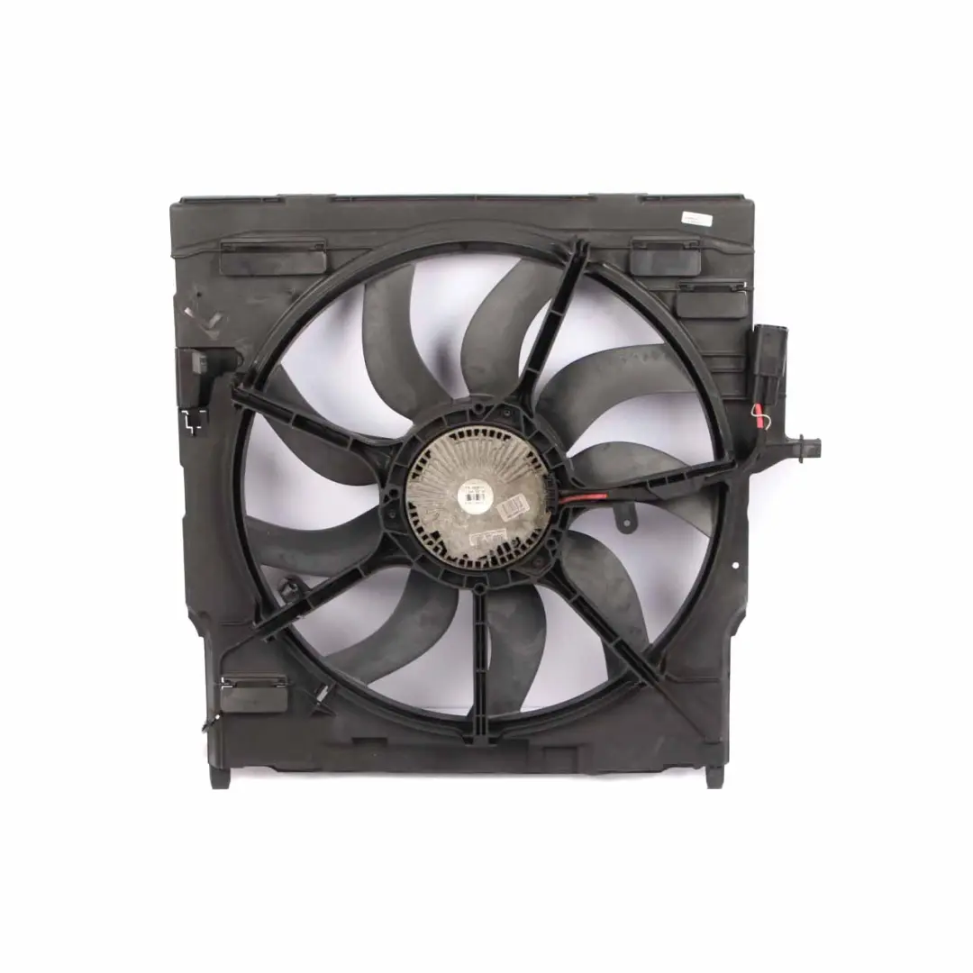 BMW X5 E70 Ventilateur radiateur M57N2 N55 N57 Boîtier carter refroidissement - SKU 8618242 - Numéro de pièce 8618242