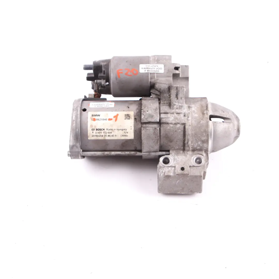 B58 Petrol Starter Motor Engine to BMW F20 F21 F30 F31 LCI with Part number 8621840 BMW F20 F21 F30 F31 LCI B58 Petrol Starter Motor Engine - SKU 8621840-1 - Part number 8621840