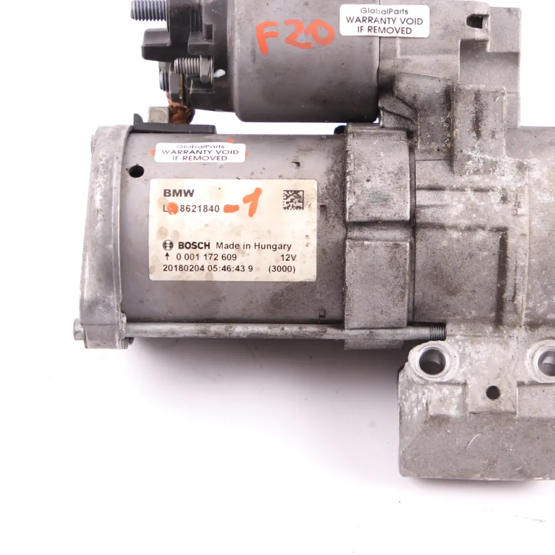 BMW F20 F21 F30 F31 LCI B58 Petrol Starter Motor Engine - SKU 8621840-1 - Part number 8621840