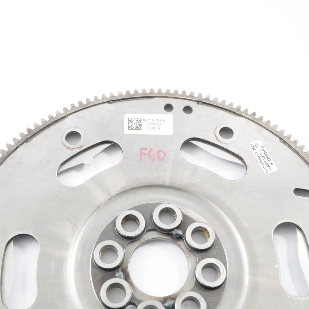 Flywheel Ring Automatic Gearbox to BMW X1 F48 Mini F55 F56 Petrol Engine with Part number 8621873 BMW X1 F48 Mini F55 F56 Petrol Engine Flywheel Ring Automatic Gearbox - SKU 8621873 - Part number 8621873